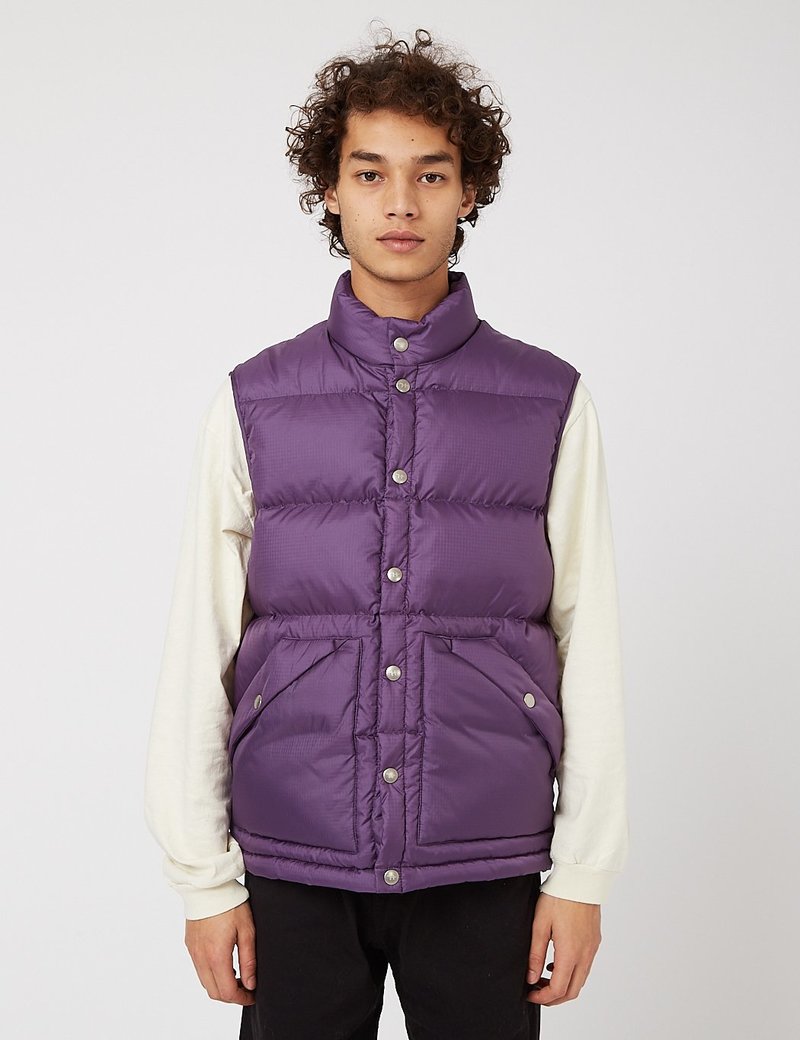 Holubar Down Vest Vtg 70s 80s Holubar Down Puffy Ski Vest Mens S