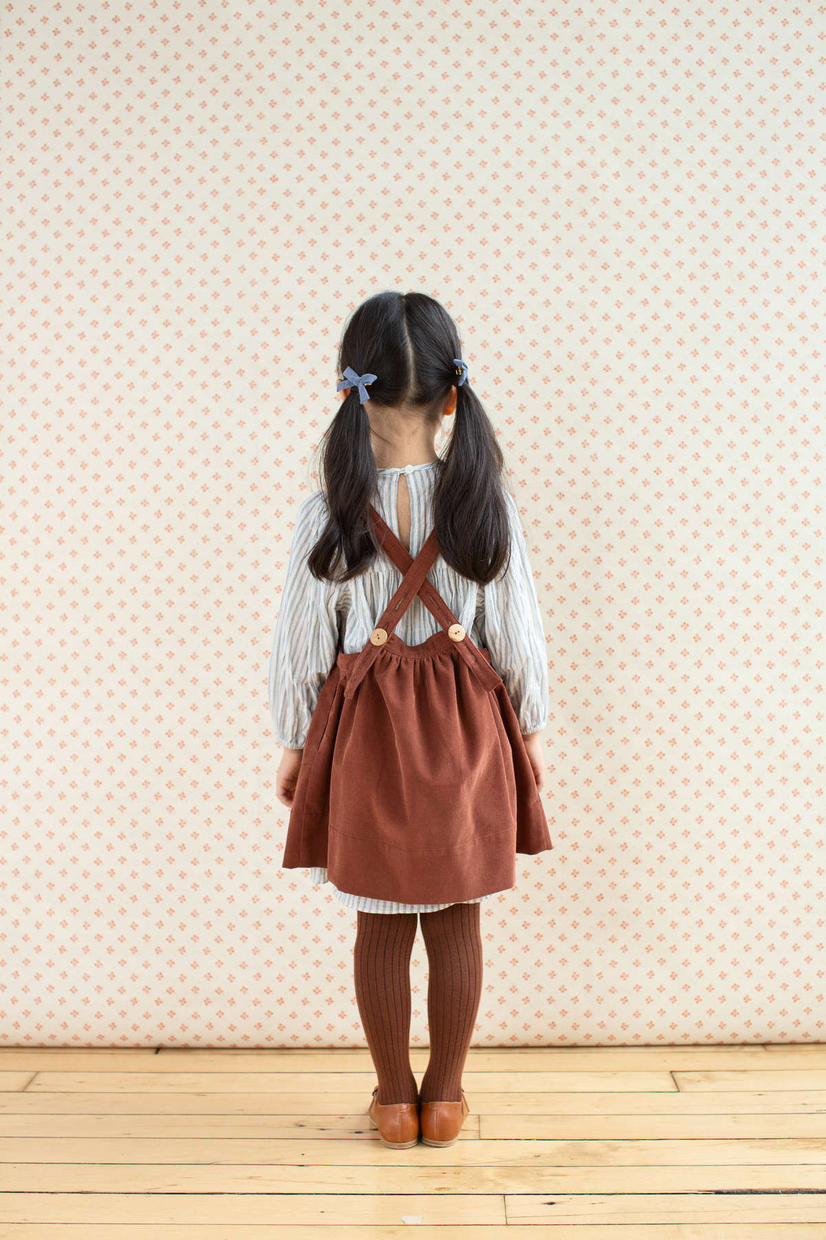 Eloise Pinafore in Loam | Garmentory