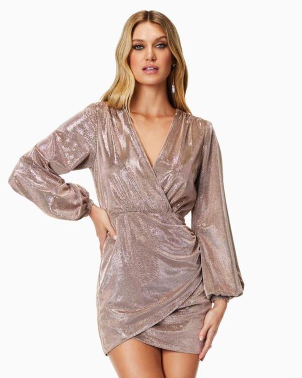 Ramy Brook Bonny Dress - Holiday Blush | Garmentory