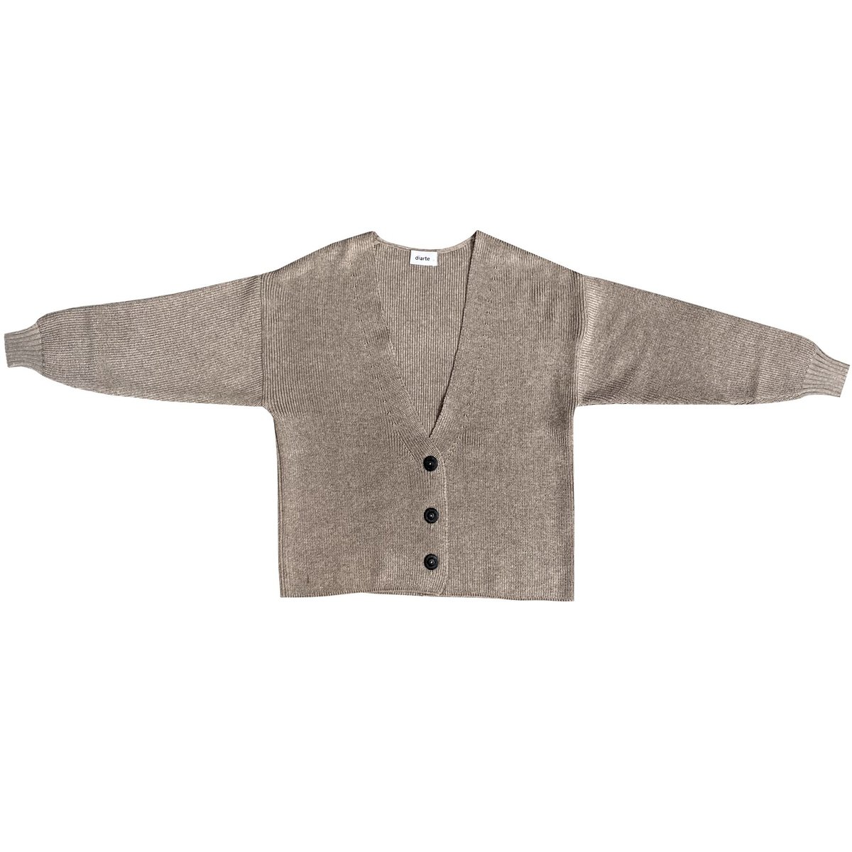 Diarte Palau Cardigan - Taupe - Image 5 of 5