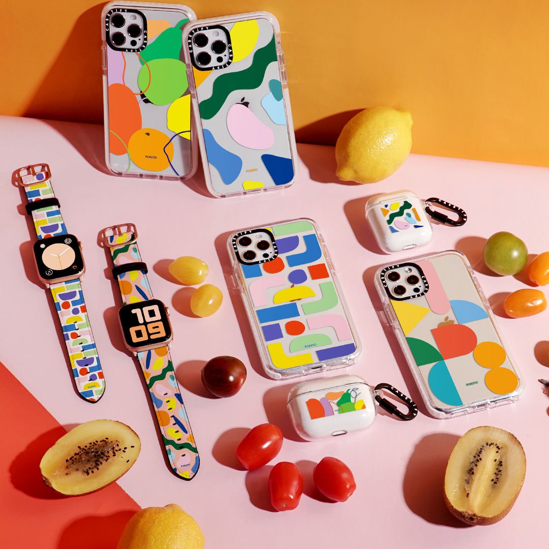 Poketo Casetify Impact iPhone Case Fruit Basket Garmentory