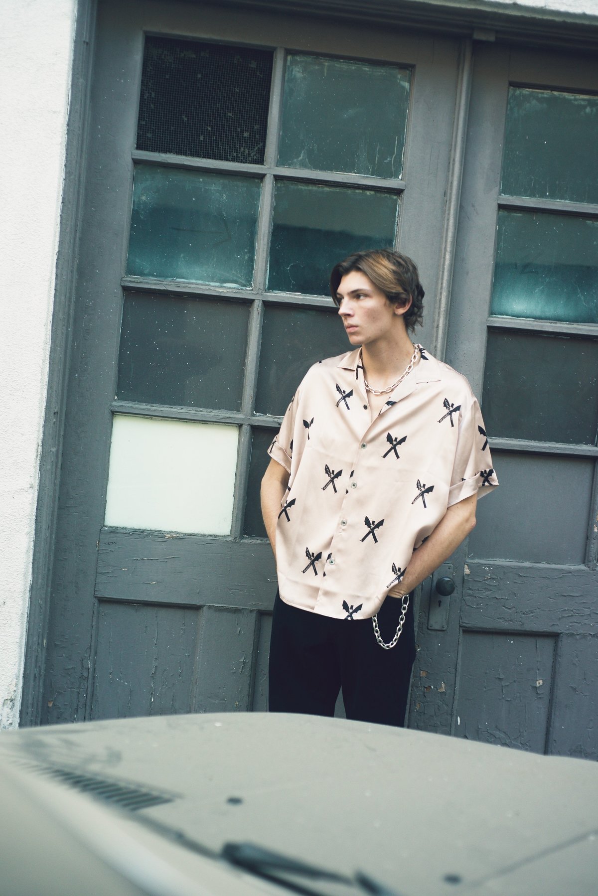 トップス Enfants Riches Deprimes ANIME SILK SHIRT Enfants Riches Deprimes Hun Battle Print Silk Shirt – FyouGrails