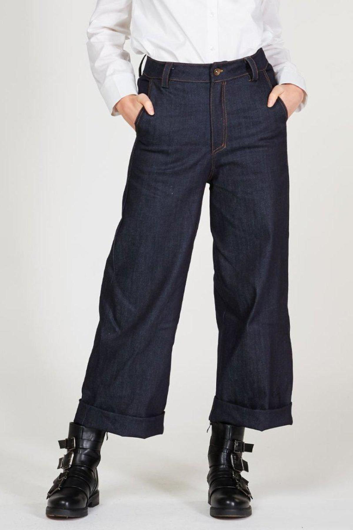 Baci Wide Leg Denim Pant - Image 2 of 6