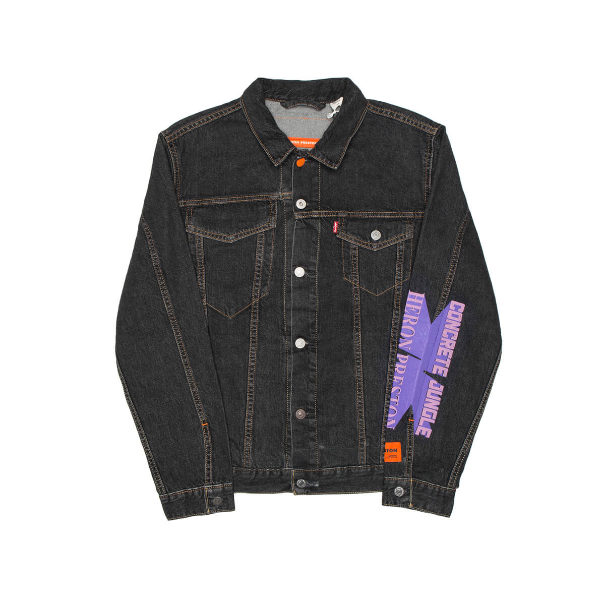 Levi's x HERON PRESTON Trucker denim jacket Garmentory