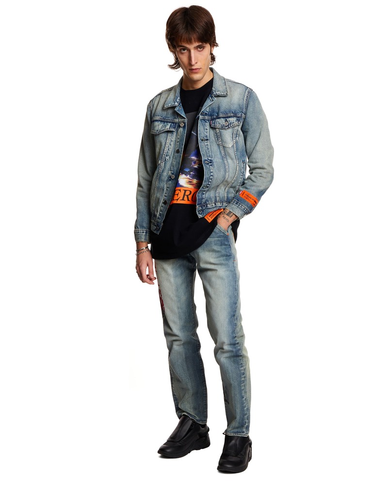 Heron Preston Levi's Trucker denim jacket blue