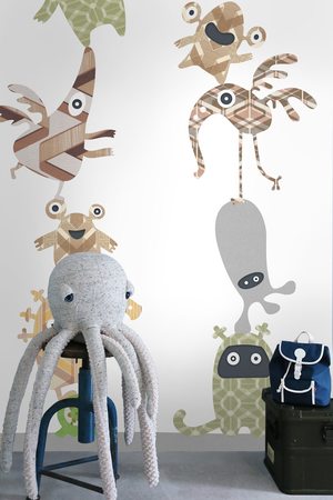 Inke STACK-O-MONSTERS WALL PRINT Inke STACK-O-MONSTERS WALL PRINT