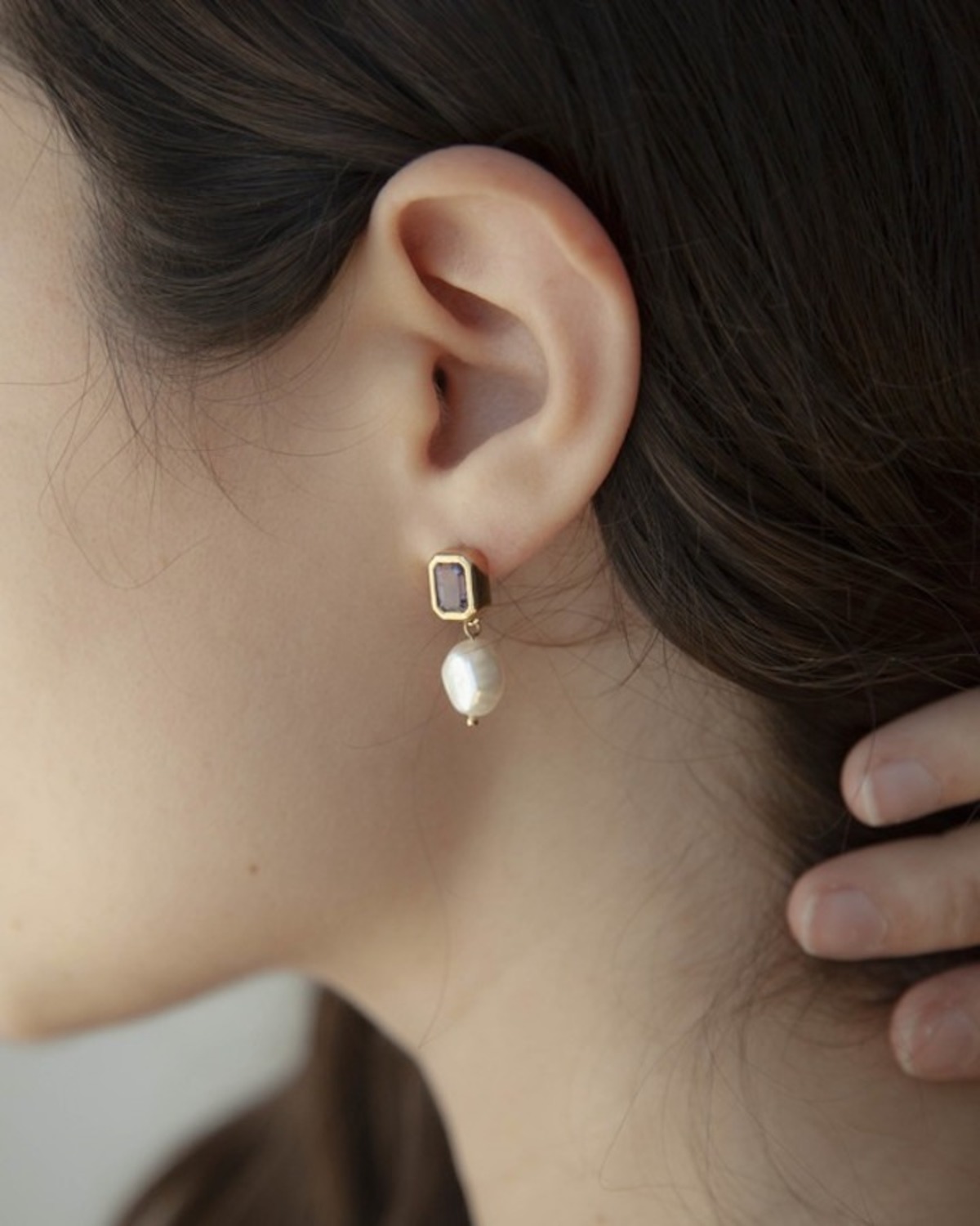 Wolf Circus Penelope Earrings Alexandrite/Gold Garmentory