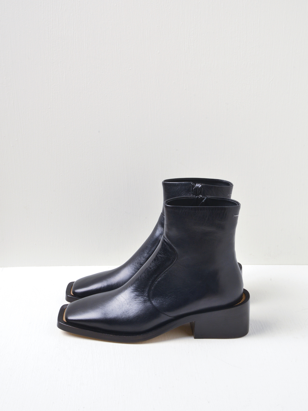 未使用級✨️MM6 Maison Margiela Décolleté ヒール 黒 MM6 Maison Margiela エムエムシックス メゾンマルジェラ ミラー