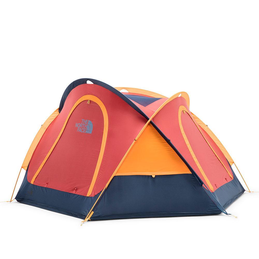 THE NORTH FACE Homestead Domey 3 - SUNBAKED RED/SHADY BLUE