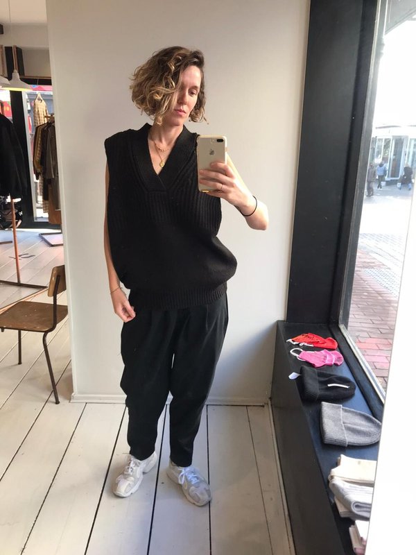 Yoko Sakamoto Knitted Vest | Garmentory