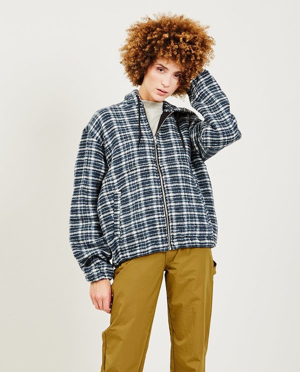 flannel work jacket