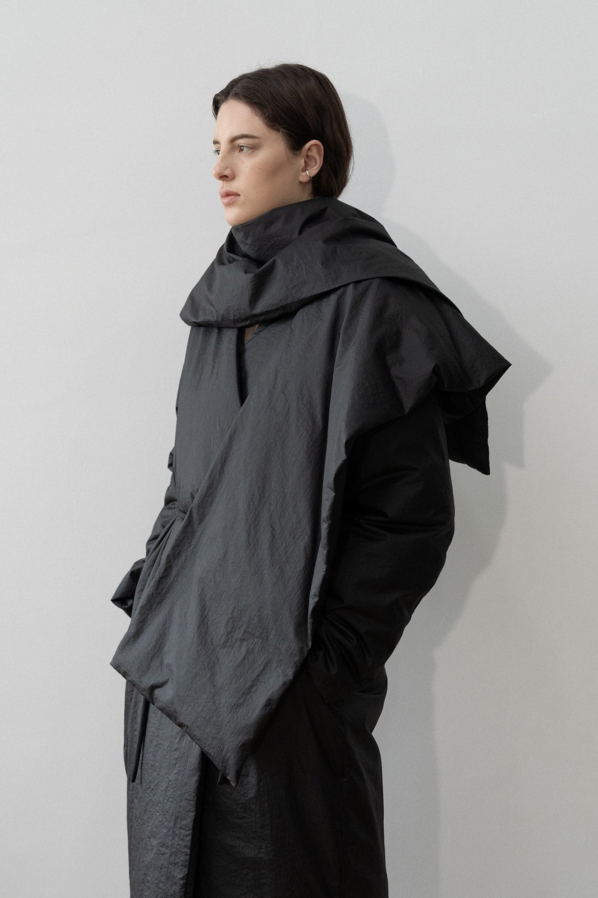 AMOMENTO Goose Down Muffler Puffer | Garmentory