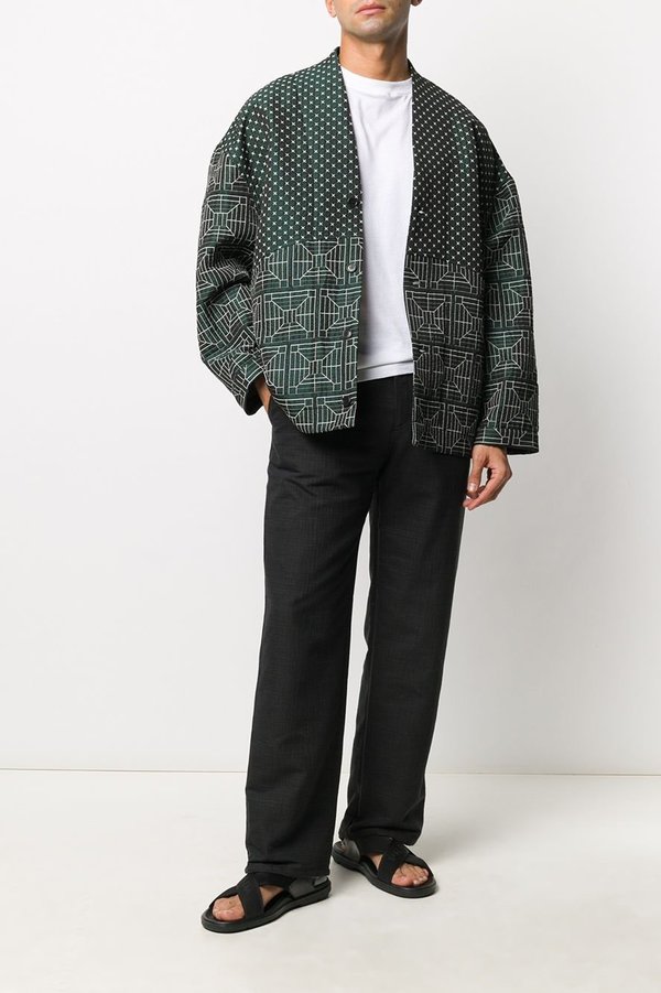 Henrik Vibskov Mirror Mix Jacket - Drain Mixer | Garmentory