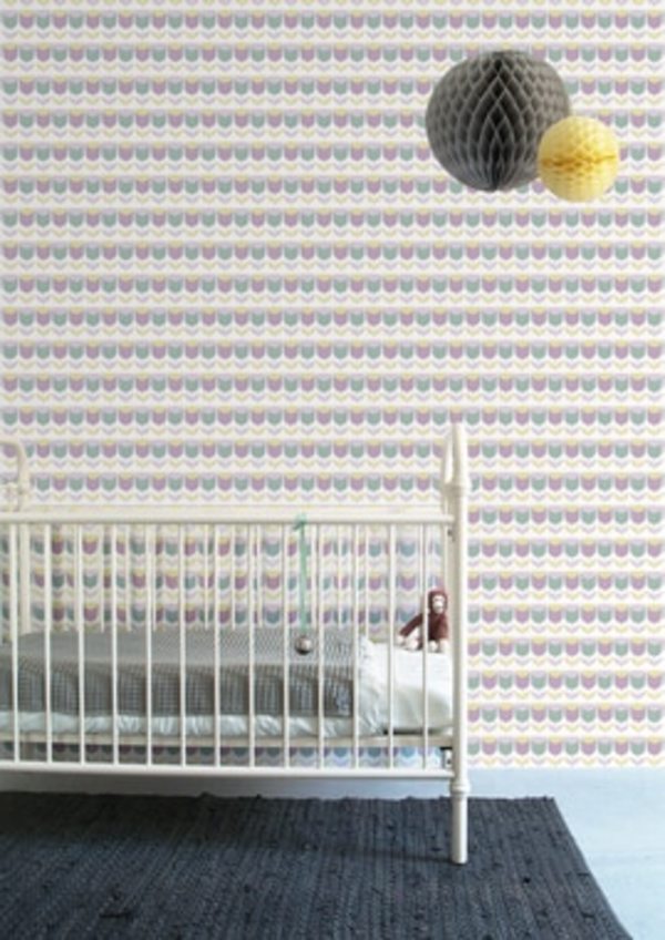 Inke TULIP WALL PRINT - LILAC Inke TULIP WALL PRINT - LILAC