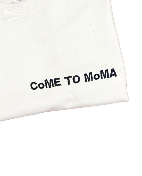 UNISEX House of 950 CoME TO MoMA embroidery tee shirt UNISEX House of 950 CoME TO MoMA embroidery tee shirt