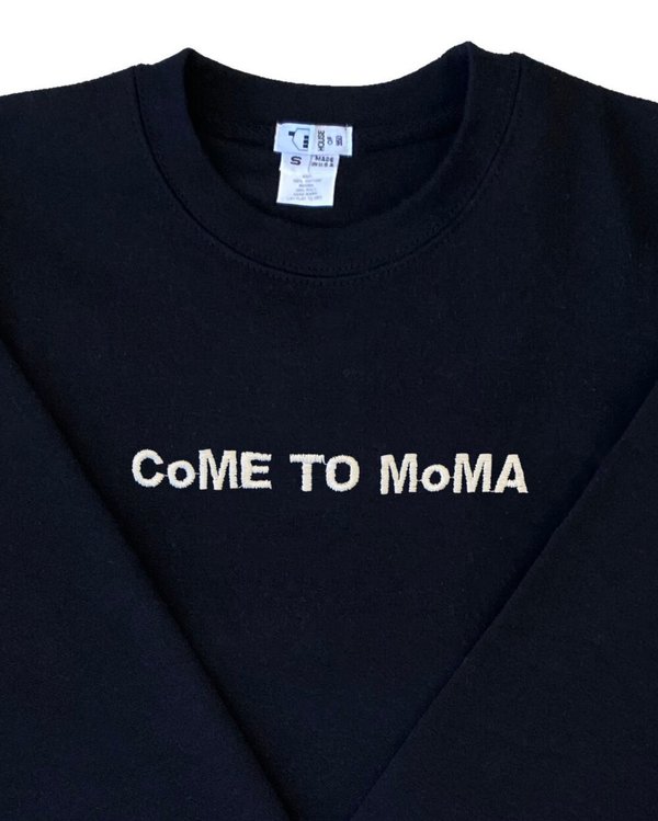 UNISEX House of 950 CoME TO MoMA embroidery sweatshirt UNISEX House of 950 CoME TO MoMA embroidery sweatshirt