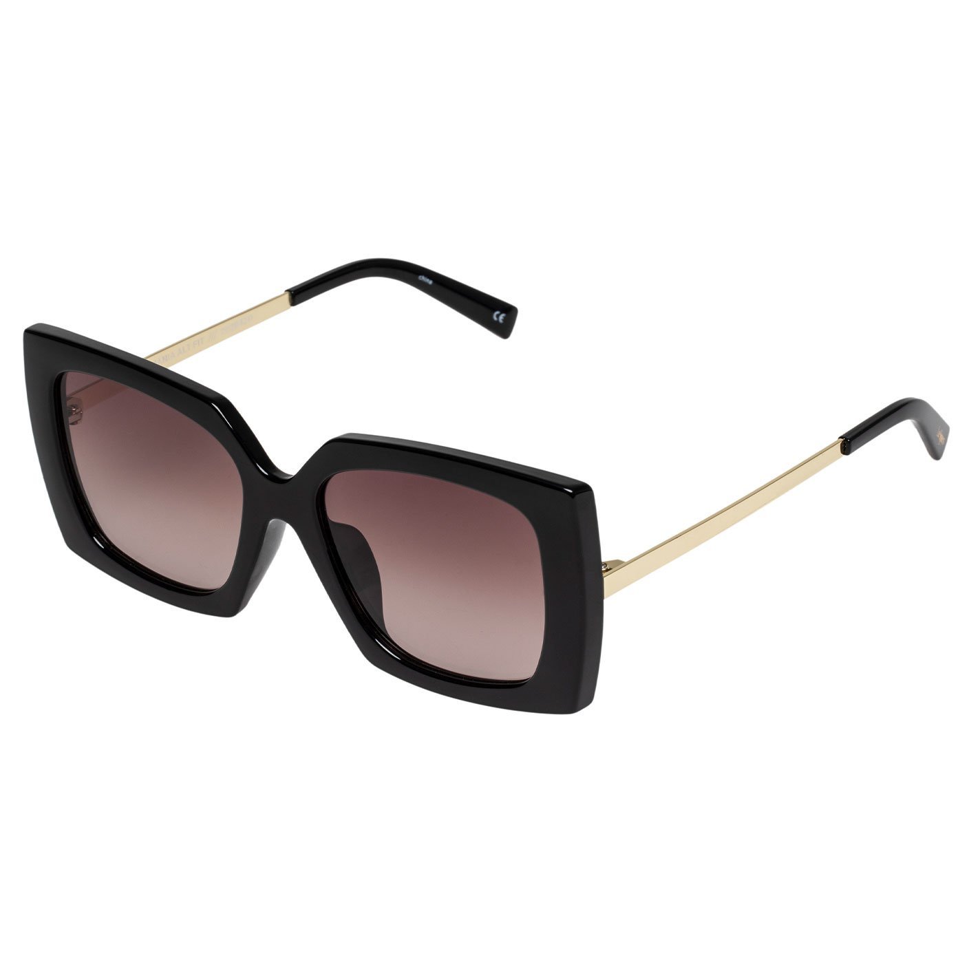 Le Specs Discomania Alt Fit Eyewear - Black | Garmentory display picture 1