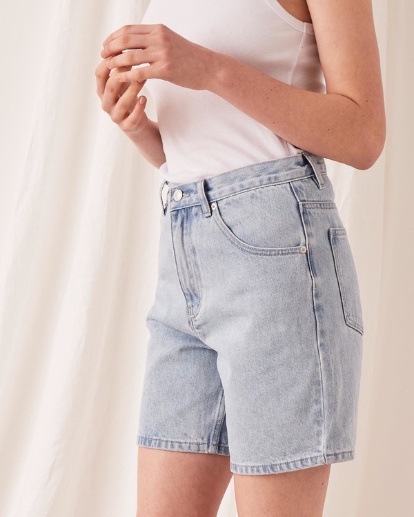 assembly label denim shorts