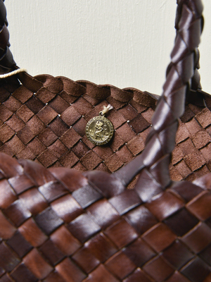 Dragon Jacky Bucket Without Lining - Dark Brown Dragon Jacky Bucket Without Lining - Dark Brown