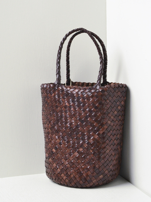 Dragon Jacky Bucket Without Lining - Dark Brown Dragon Jacky Bucket Without Lining - Dark Brown