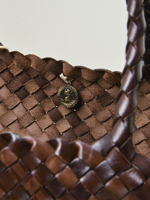 Dragon Lunch Basket Without Lining - Dark Brown Dragon Lunch Basket Without Lining - Dark Brown