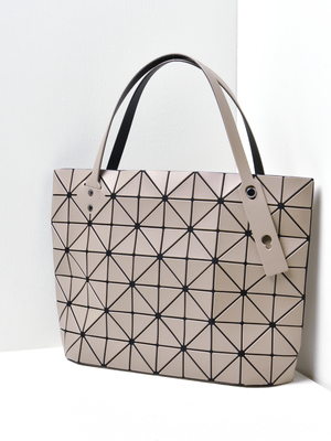 bao bao issey miyake rock matte tote