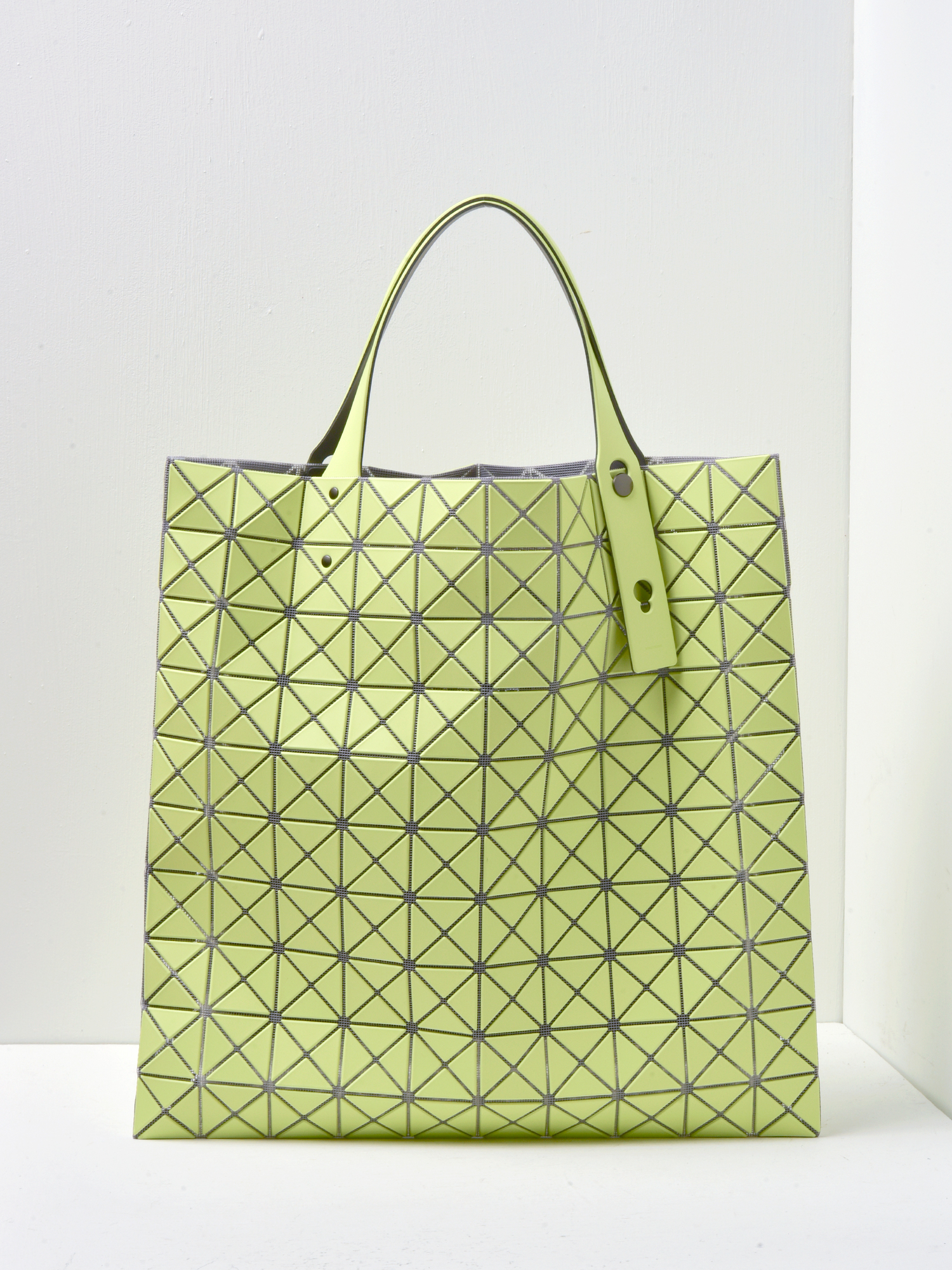 BAO BAO ISSEY MIYAKE PRISM FROST - LIME GREEN | Garmentory