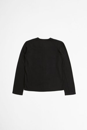 Lemaire Felted Overshirt - Black | Garmentory