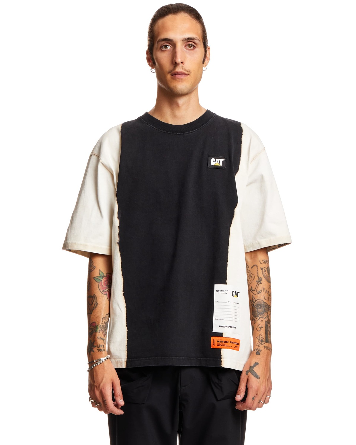 HERON PRESTON CATERPILLAR ロングスリーブ Tシャツ M Heron-Preston---T-shirt-Cat-
