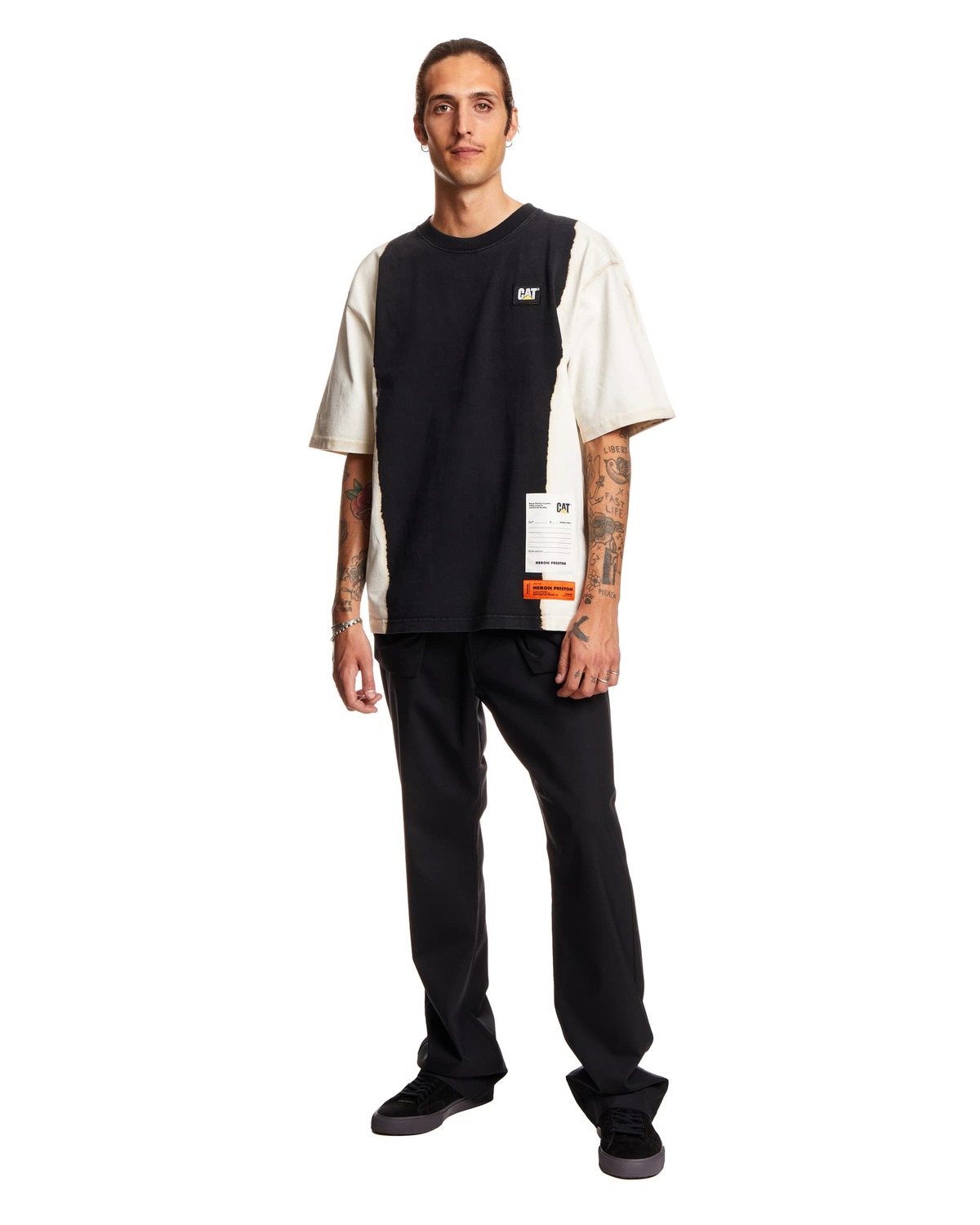 Heron Preston Cat T-shirt - Black | Garmentory