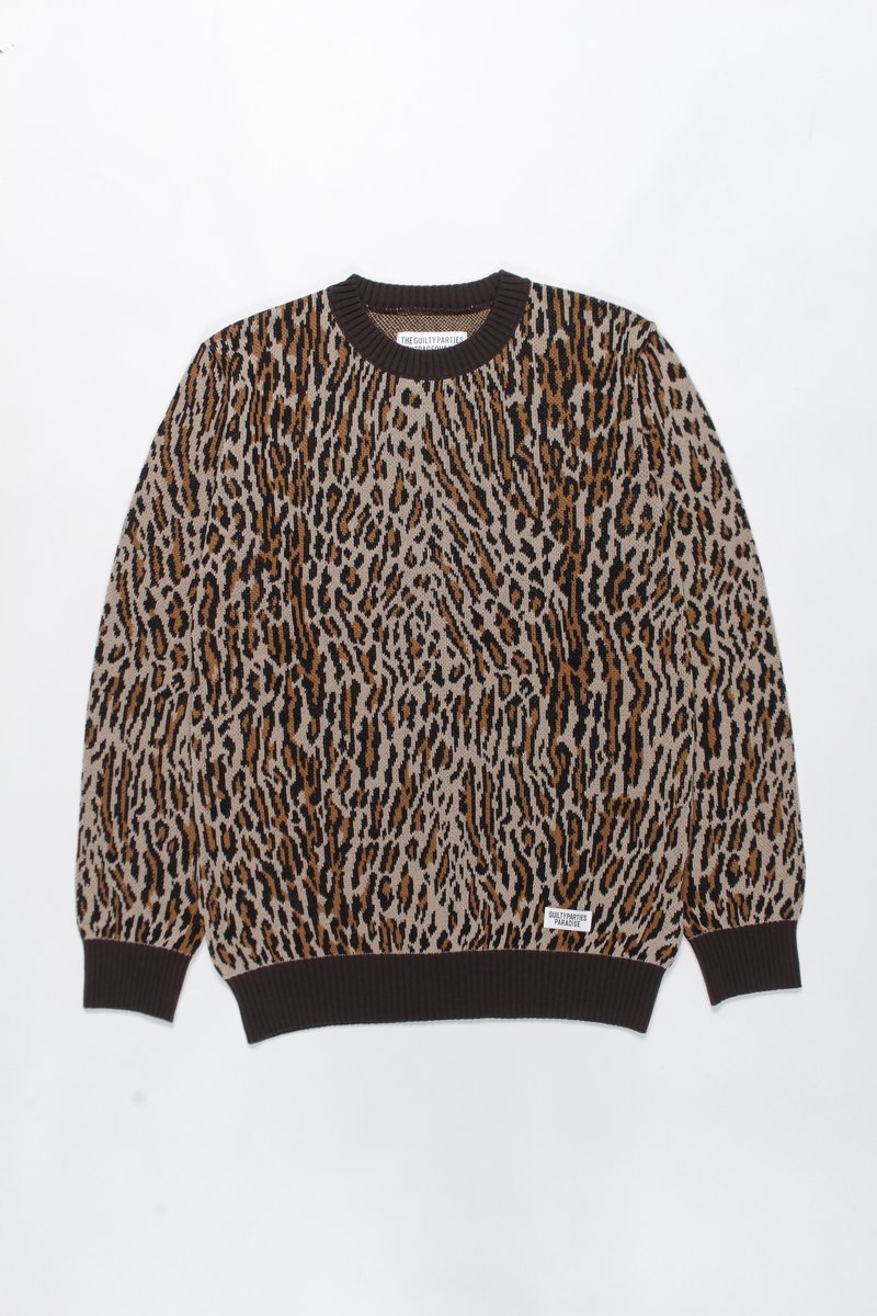 XL【WACKOMARIA】JACQUARD SWEATER／新品タグ付／送料込 XL【WACKOMARIA】JACQUARD SWEATER／新品タグ付／送料込