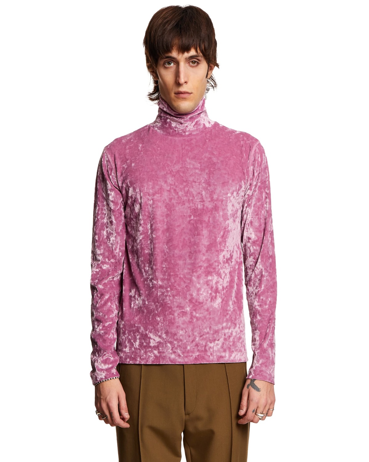 Dries Van Noten - Long Sleeves Top - Pink | Garmentory