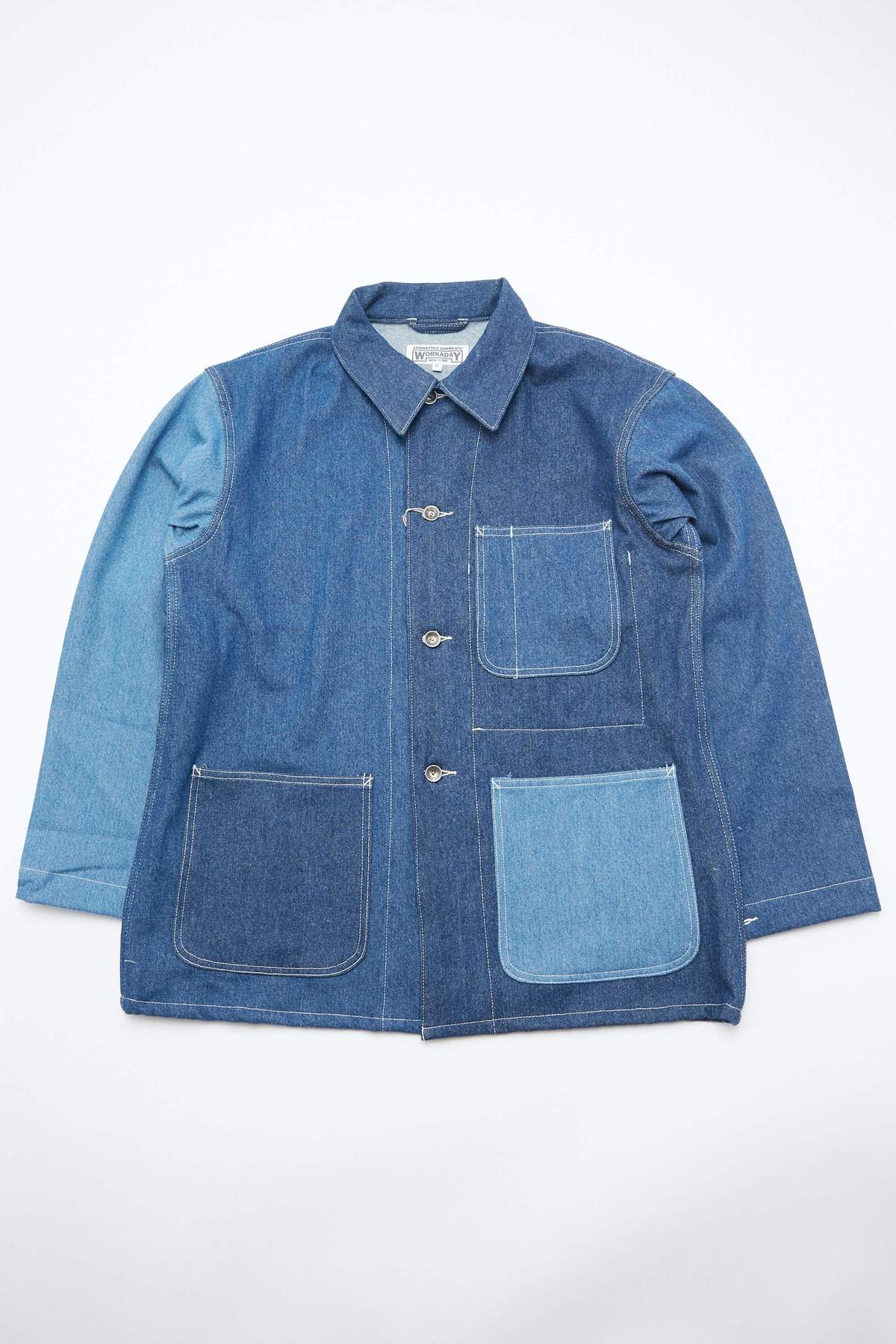 EG WORKADAY “Utility Jacket-12oz Denim\" Engineered Garments Workaday Utility Jacket Indigo 12oz