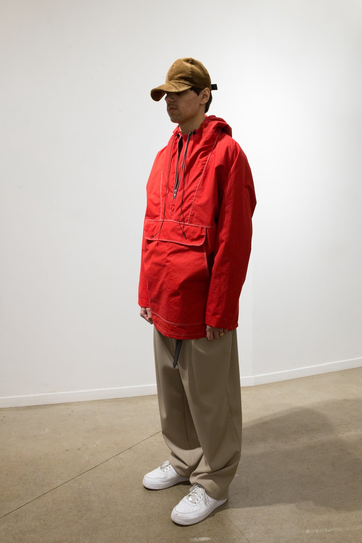 Veste Homme Camiel Fortgens - Taille M - Couleur Ivoire - Style Oversized à Fermeture Zip - Neuf Sans étiquettes
