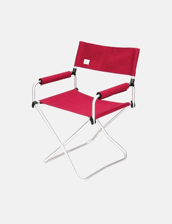 Snow Peak wide Folding Chair - Red Snow Peak wide Folding Chair - Red