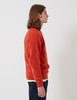 Bhode Supersoft Lambswool Jumper - Orange - Thumbnail 7