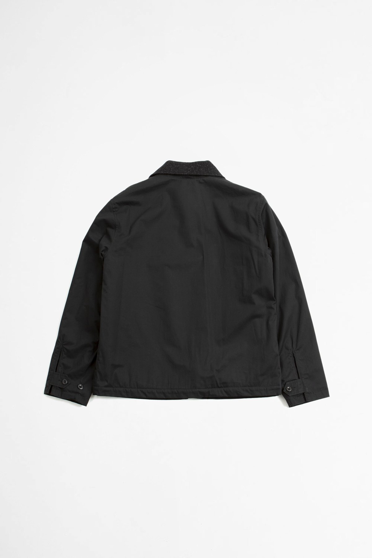 Margaret Howell Dry Plainweave cotton Deck Jacket - Black | Garmentory