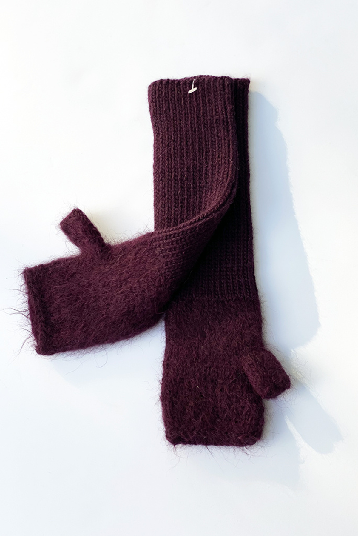 Karakoram Long Mix Knit Fingerless Gloves - Image 1 of 1