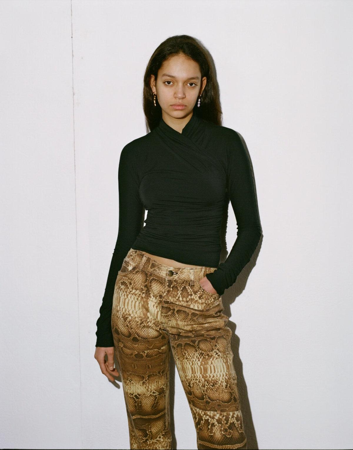 THE LINE BY K Felix Top - Black - Image 1 of 9