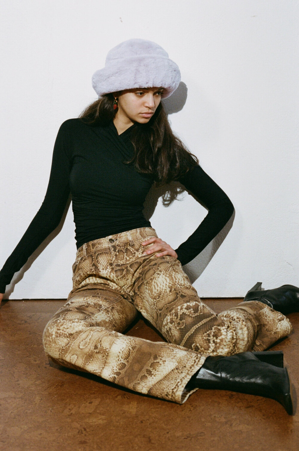 THE LINE BY K Felix Top - Black - Image 2 of 9