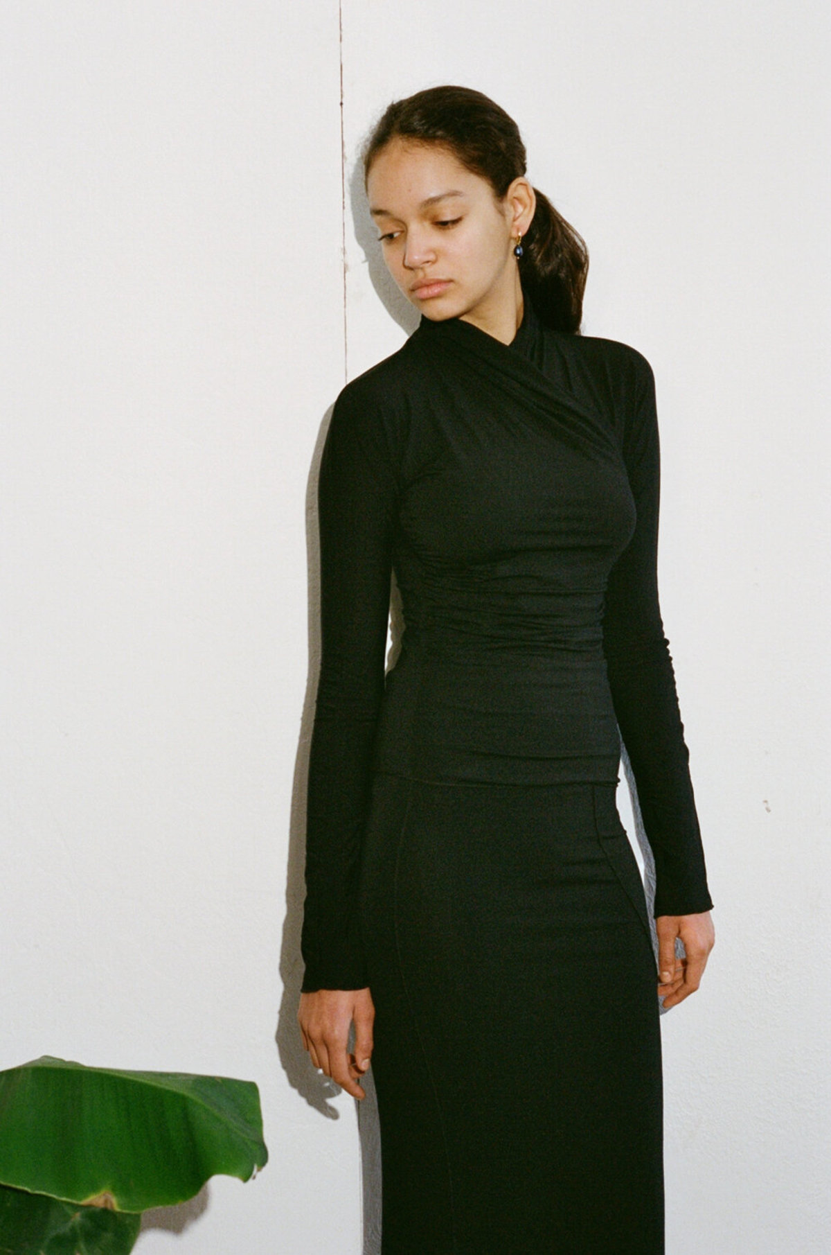 THE LINE BY K Felix Top - Black - Image 5 of 9