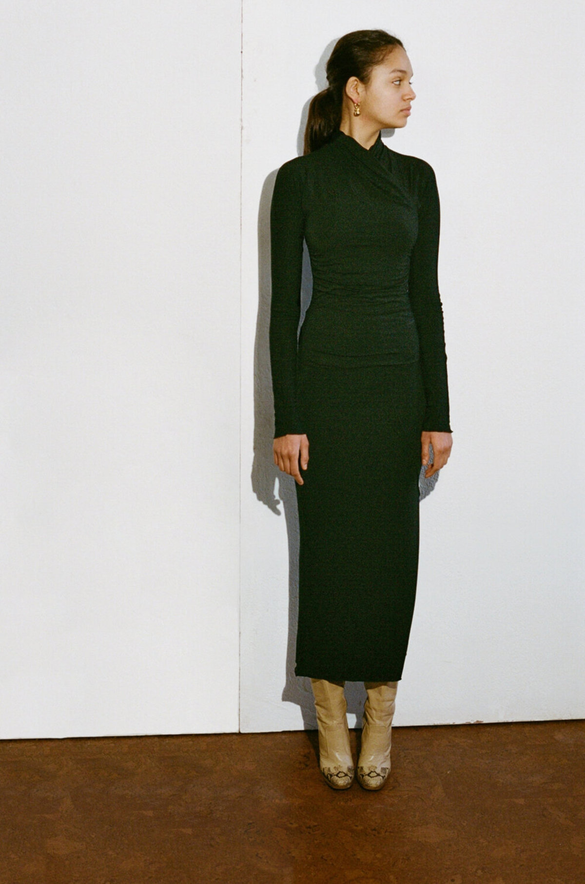 THE LINE BY K Felix Top - Black - Image 7 of 9