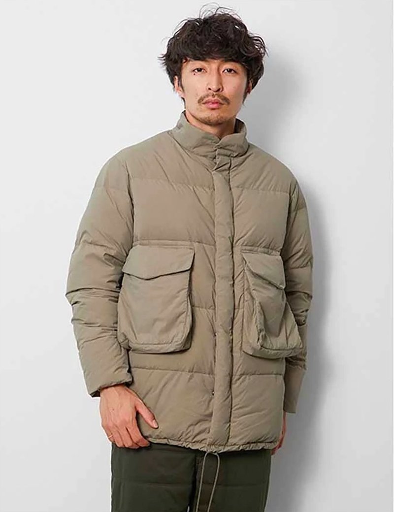 snow peak recycled ny ripstop down jacket