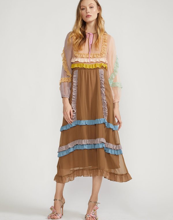 knee length dresses for ladies Edie White Dress main image 1