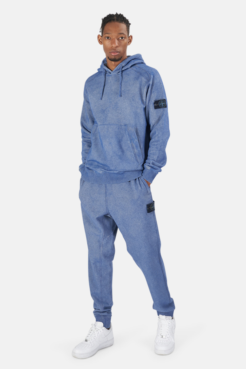 Stone Island Dust Treatment Pants Sweater - Periwinkle Melange 