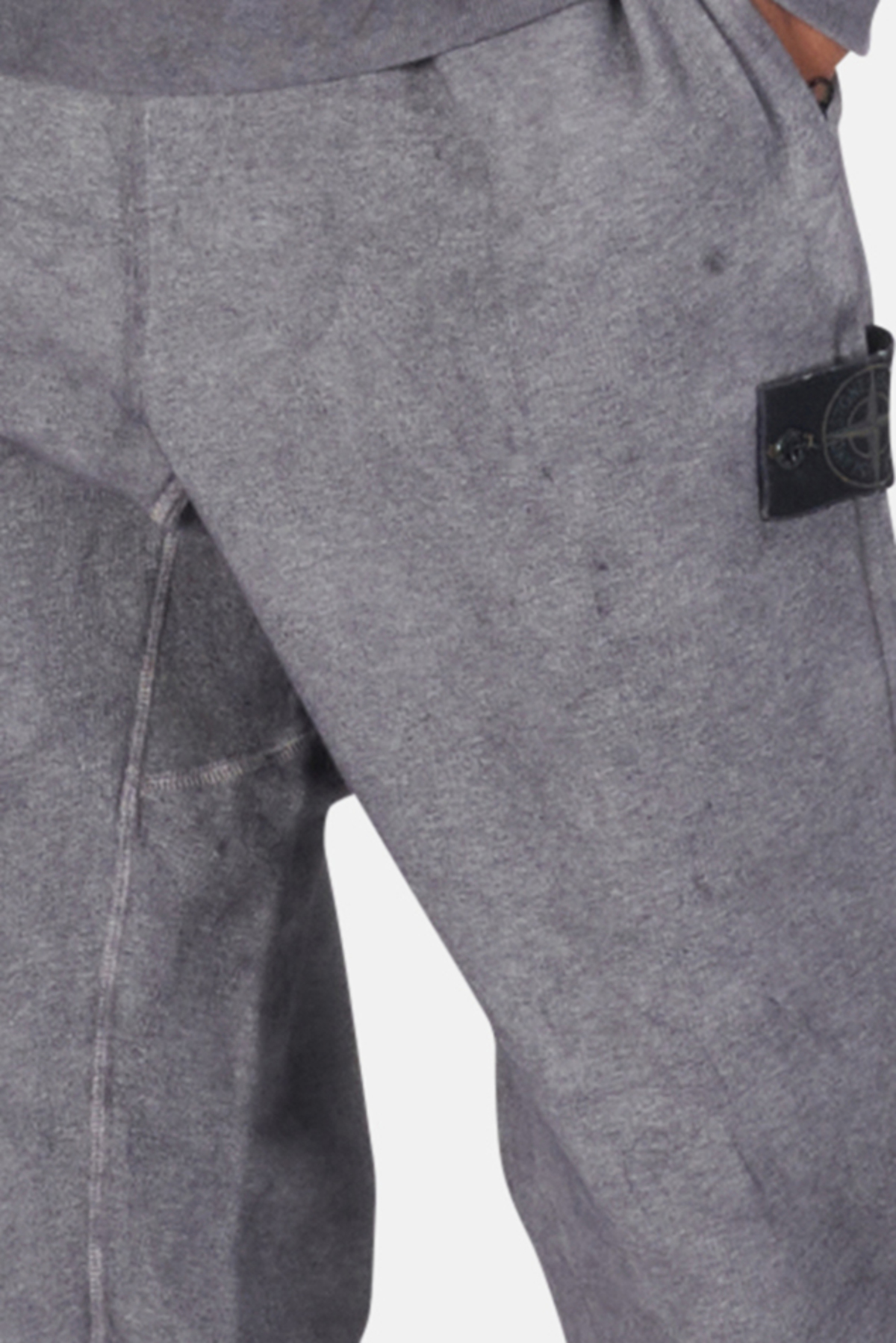 Stone Island Dust Treatment Pants Sweater - Purple Melange