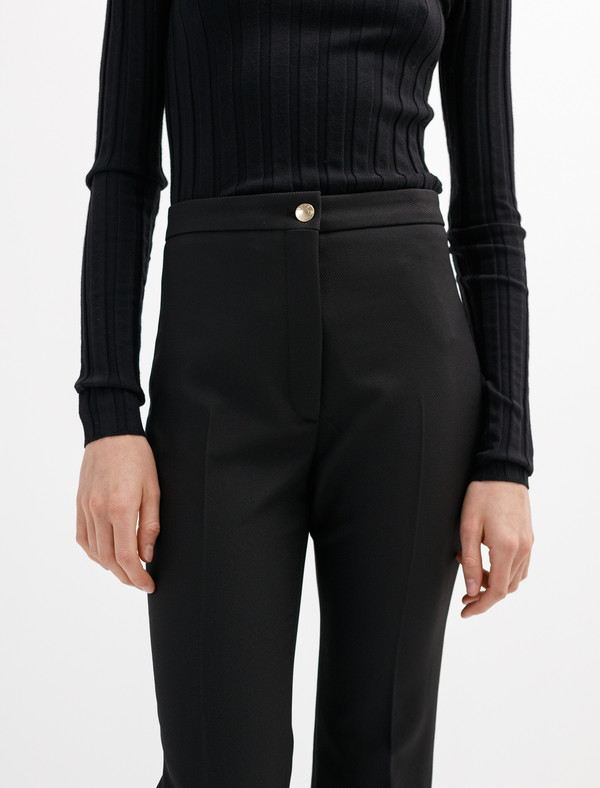 acne studios ribbed trousers