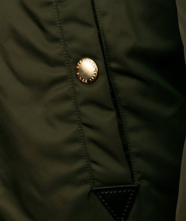 DSQUARED2 Icon Oversized Padded Aviator Bomber - Khaki | Garmentory