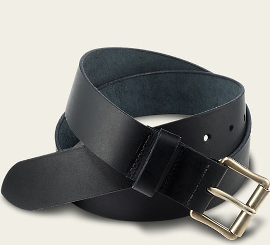 Red Wing Shoes Black Pioneer Leather Belt Red Wing Shoes Black Pioneer Leather Belt