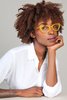 Lowercase Steeplechase Optical Glasses - Canary - Thumbnail 1